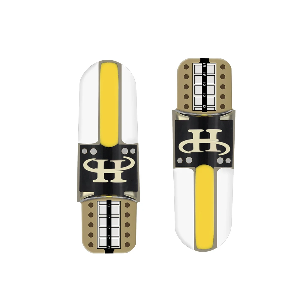 New T10 LED Canbus COB W5W 168 194 Silica gel Error Free Car Interior Lamp Dome Reading License Plate 12V | Автомобили и