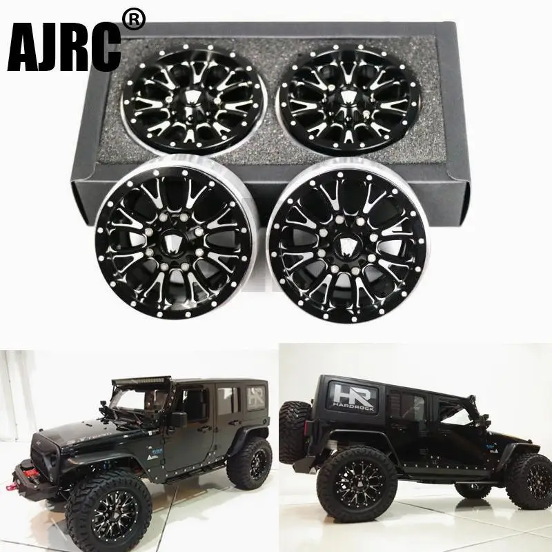 2 дюймовая металлическая Ступица колеса для 1/10 Rc симуляция альпинизма автомобиль