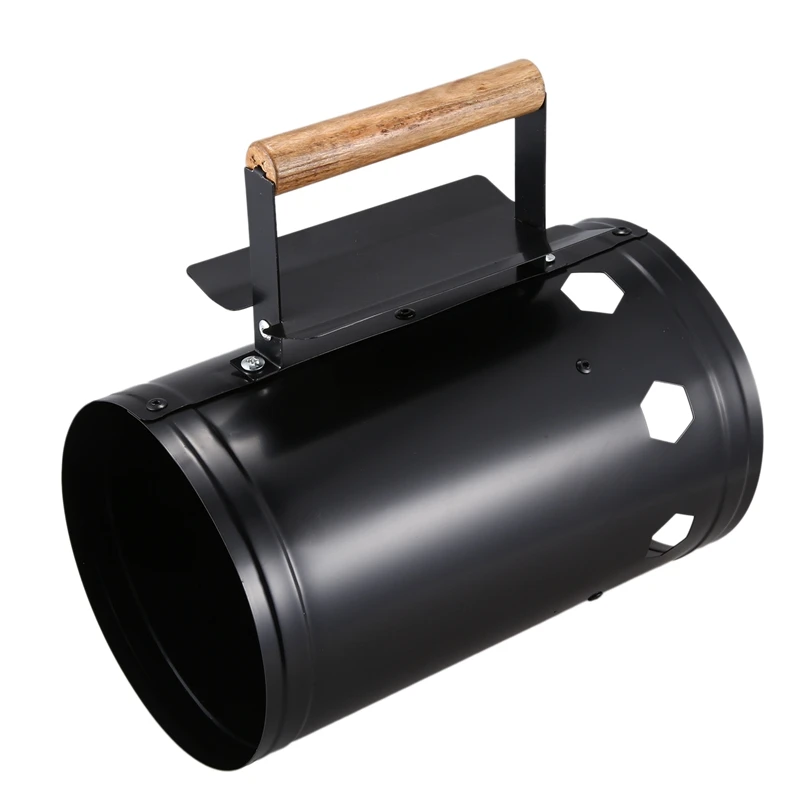 Уголь дымоход стартер барбекю зажигалка древесный уголь гриль пожарный для