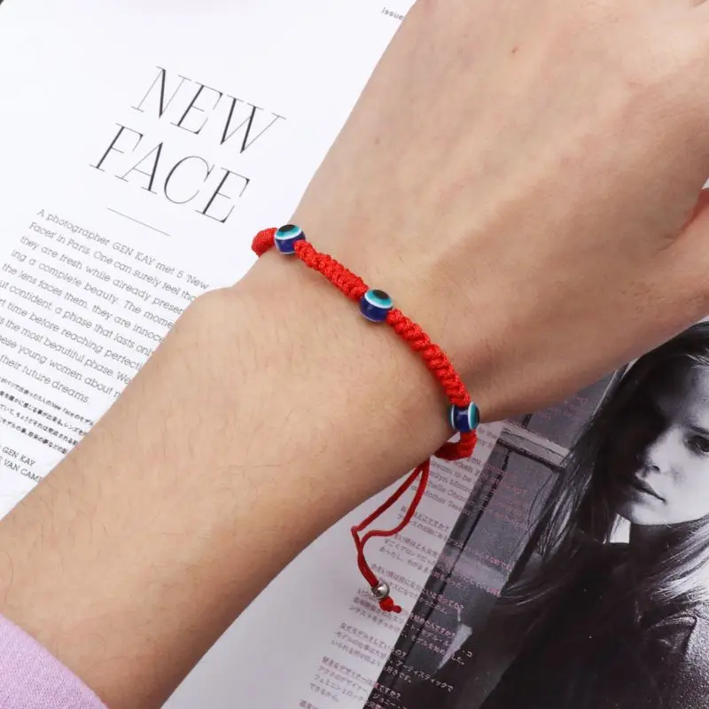 Новые браслеты Стандартная защита Kabbalah красные женские с ремешком | Украшения и