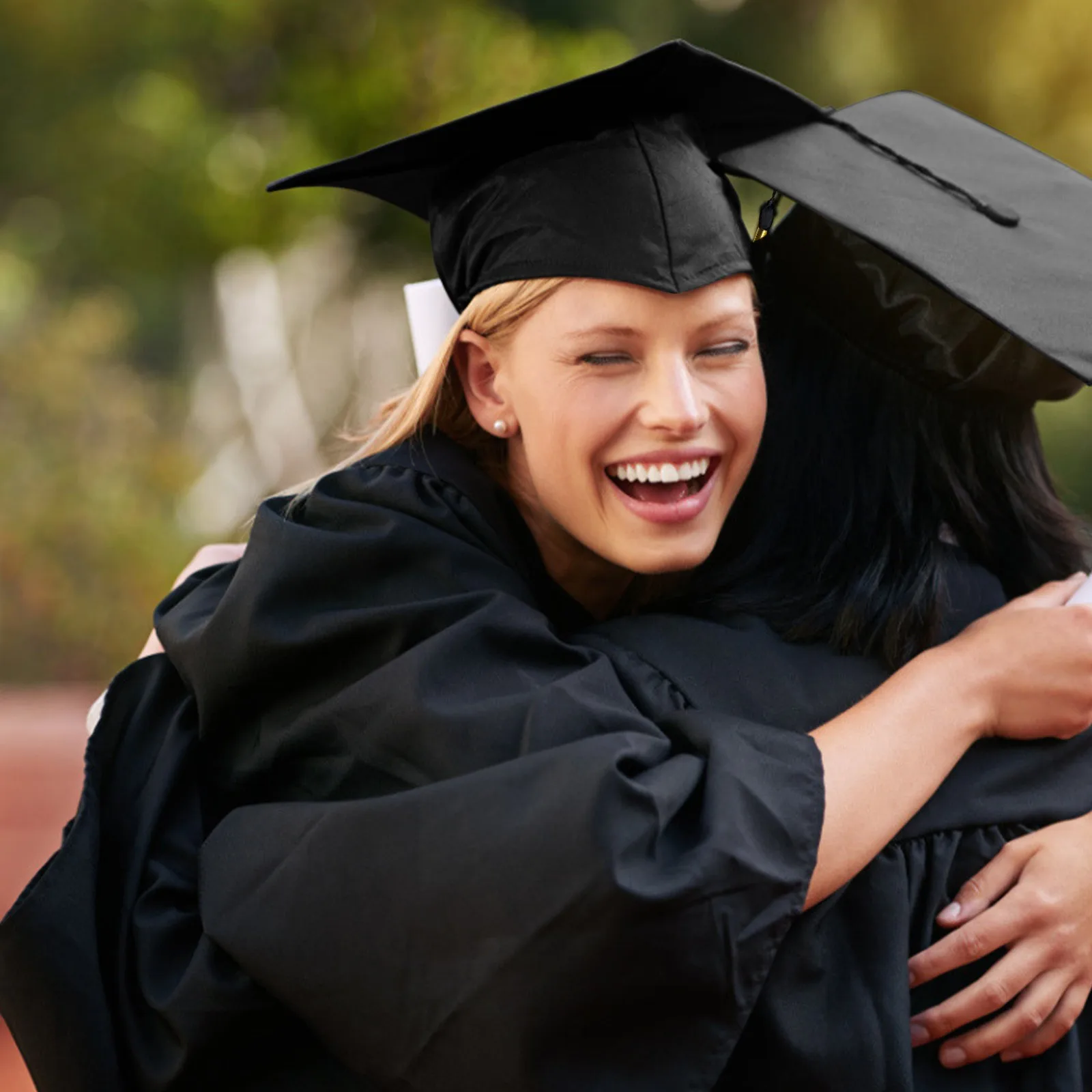 

Graduation Hat Unisex Decorative Polyester Adult Graduation Tassel Cap For Bachelor Matte Surface Gown Hat Unisex 2021 Hat