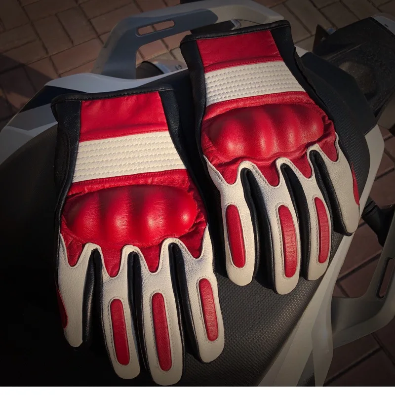 구매 겨울 오토바이 장갑 블랙 하드 너클 보호 장갑 남성 여성 스노우모빌용 내구성 터치 스크린 전술 장갑