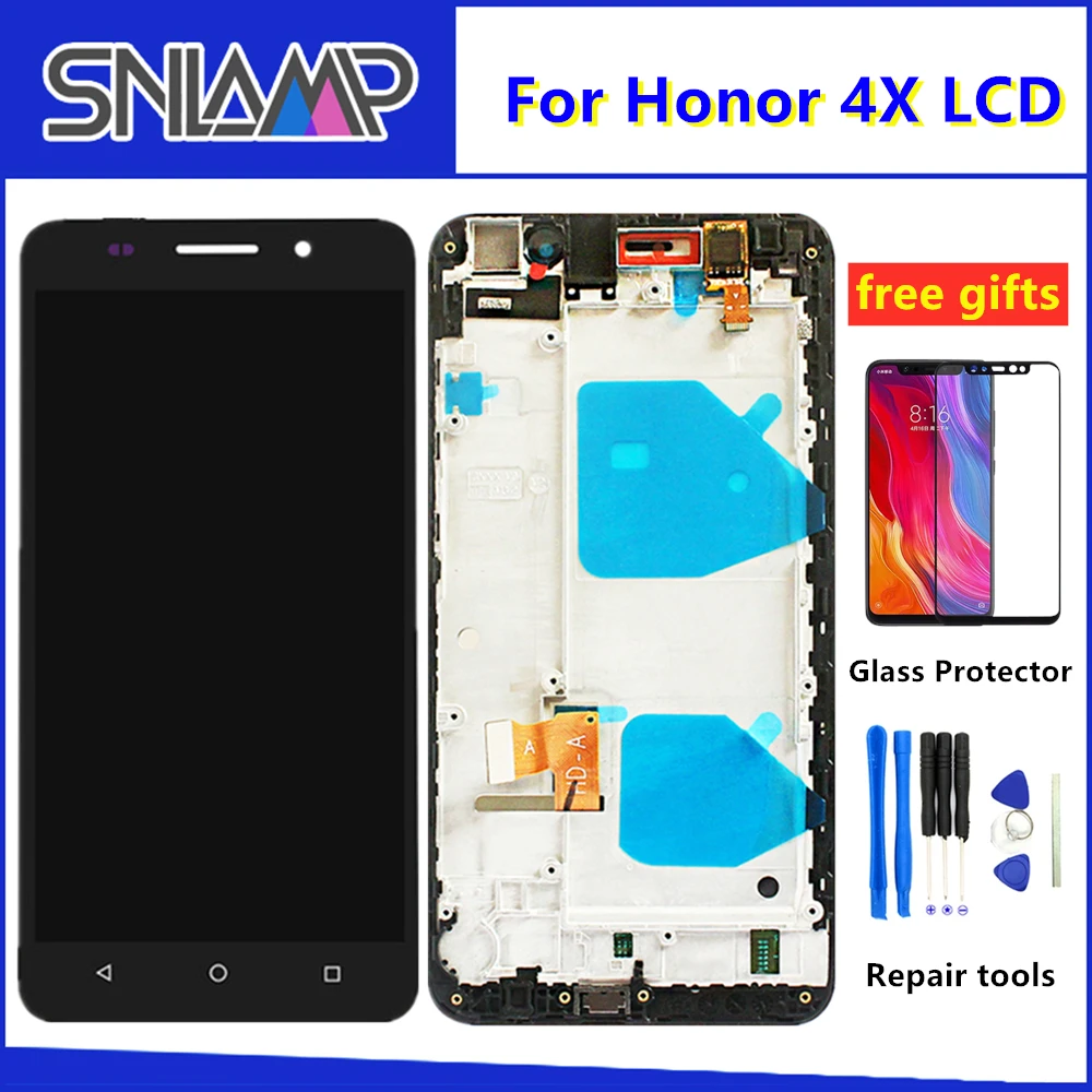Оригинальный ЖК для Huawei Honor 4x дисплей Che2 L11 CHE2 UL00 сенсорный экран дигитайзер