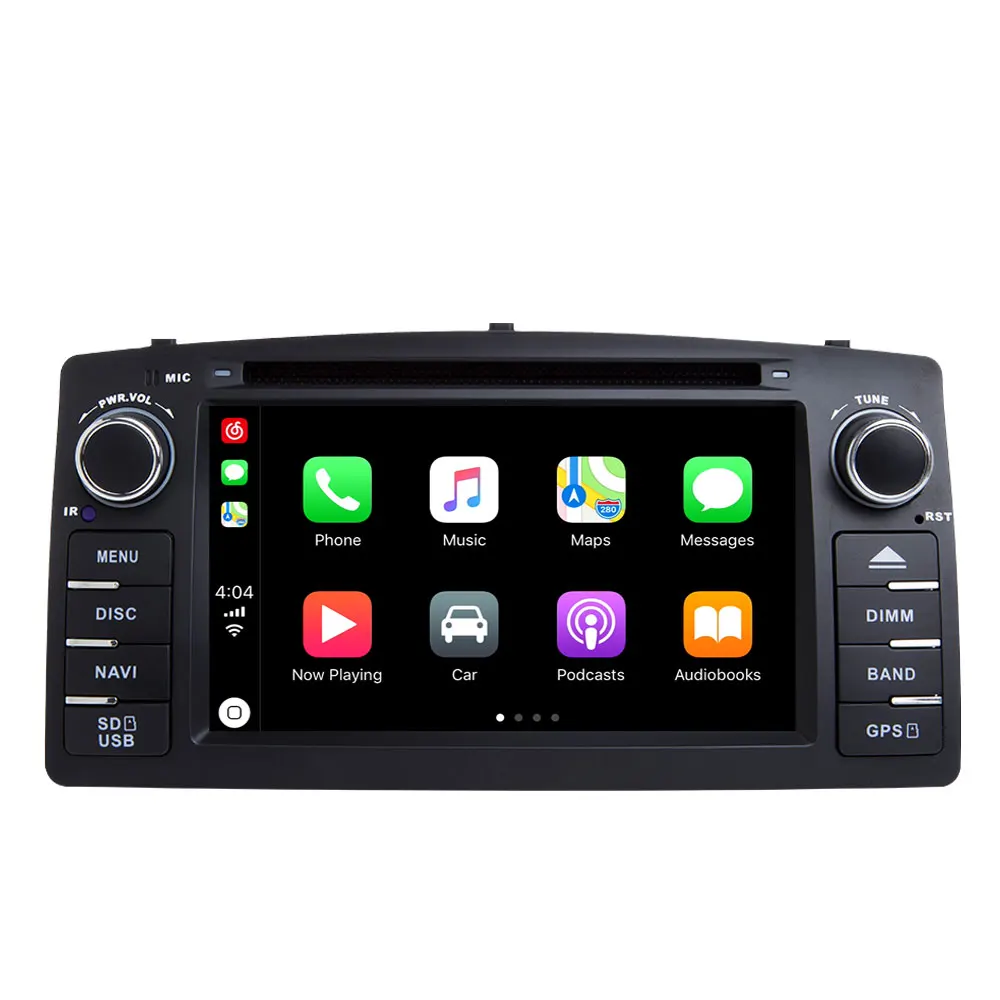 Автомагнитола на Android 9 0 со встроенным GPS-Навигатором для Toyota Corolla E120 BYD F3 2000 2005 2006 |