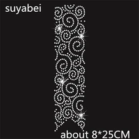 2pclot pant strass applique hot fix motif iron on crystal transfers design hot fix rhinestone designs iron on transfer patches