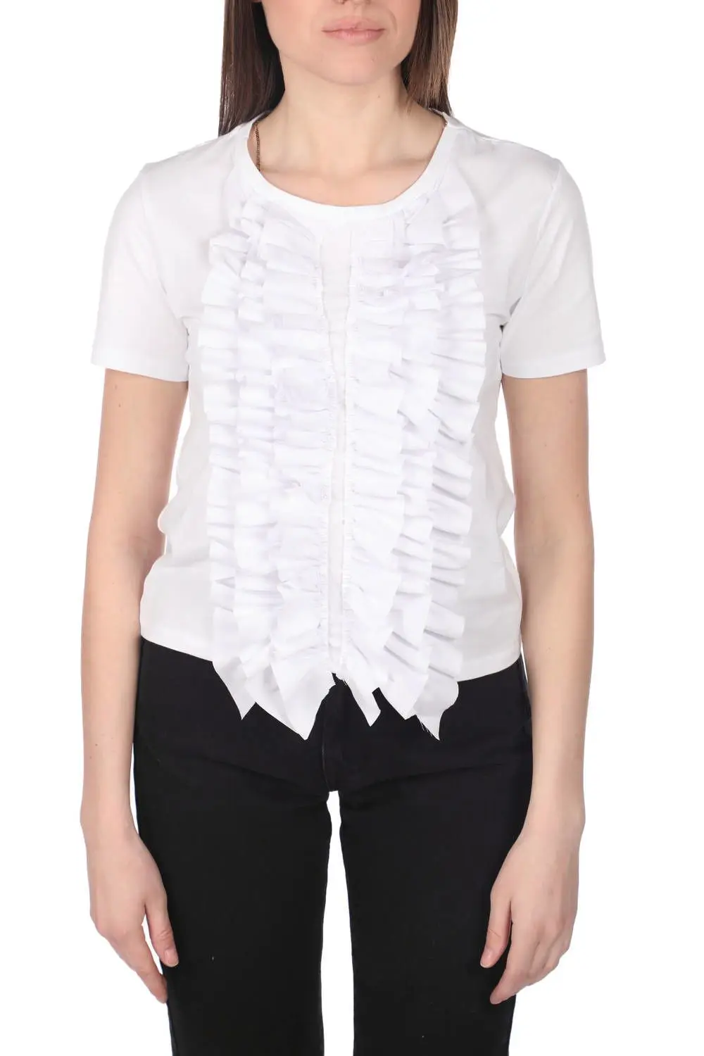 

Markapia Frill Detailed Womens T-Shirt