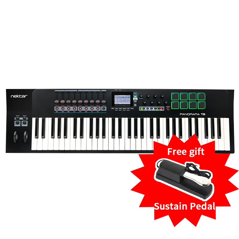 

nektar Panorama T6 61 Key USB MIDI Keyboard Controller