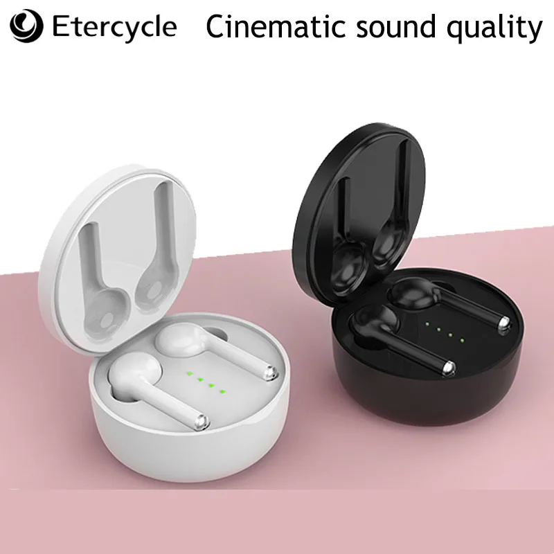 Наушники-вкладыши TWS с Hi-Fi шумоподавлением Bluetooth наушники Беспроводной для Android IOS