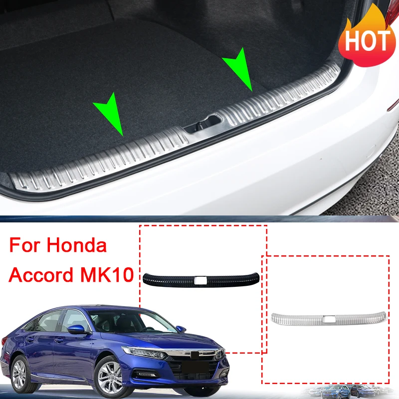 Для Honda Accord MK10 2018 2019 2020 нержавеющая сталь внутреннее зеркало заднего бампера