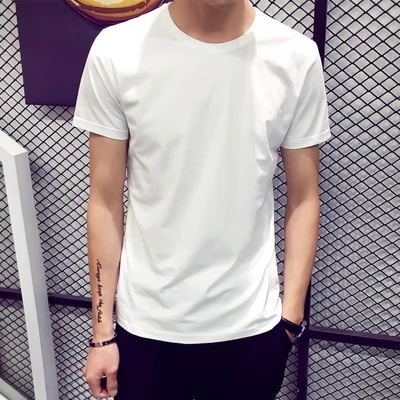 

New summer short-sleeved t-shirt men's trendy men's clothing on the wild 3926