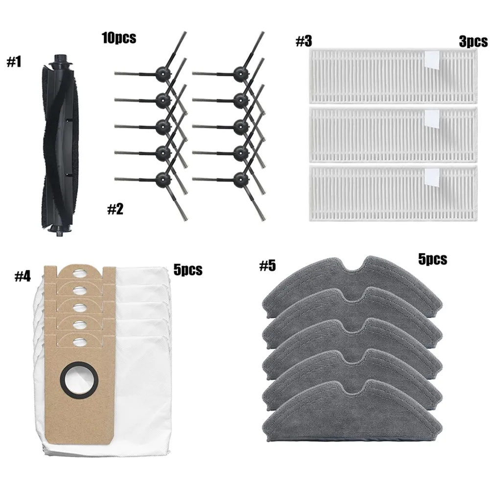 

Brush Replacement Kit Proscenic M7 Max M8 Vacuum Cleaner Main Brush Filter Hard Carpet Pet Hair Cleaning And Mop Accessories