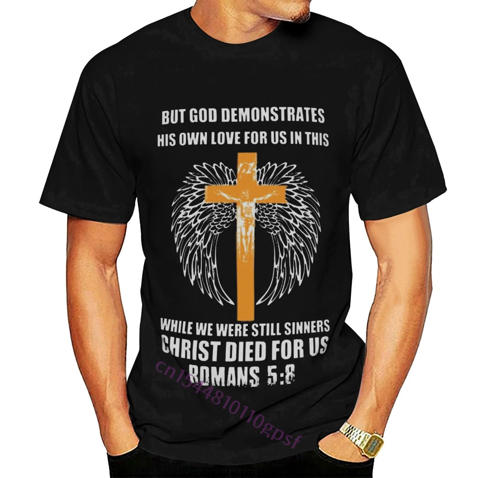 

Christian Mens T Shirt Men Cotton Casual T-Shirts Crew Neck Tee Shirt Short Sleeve Tops Party