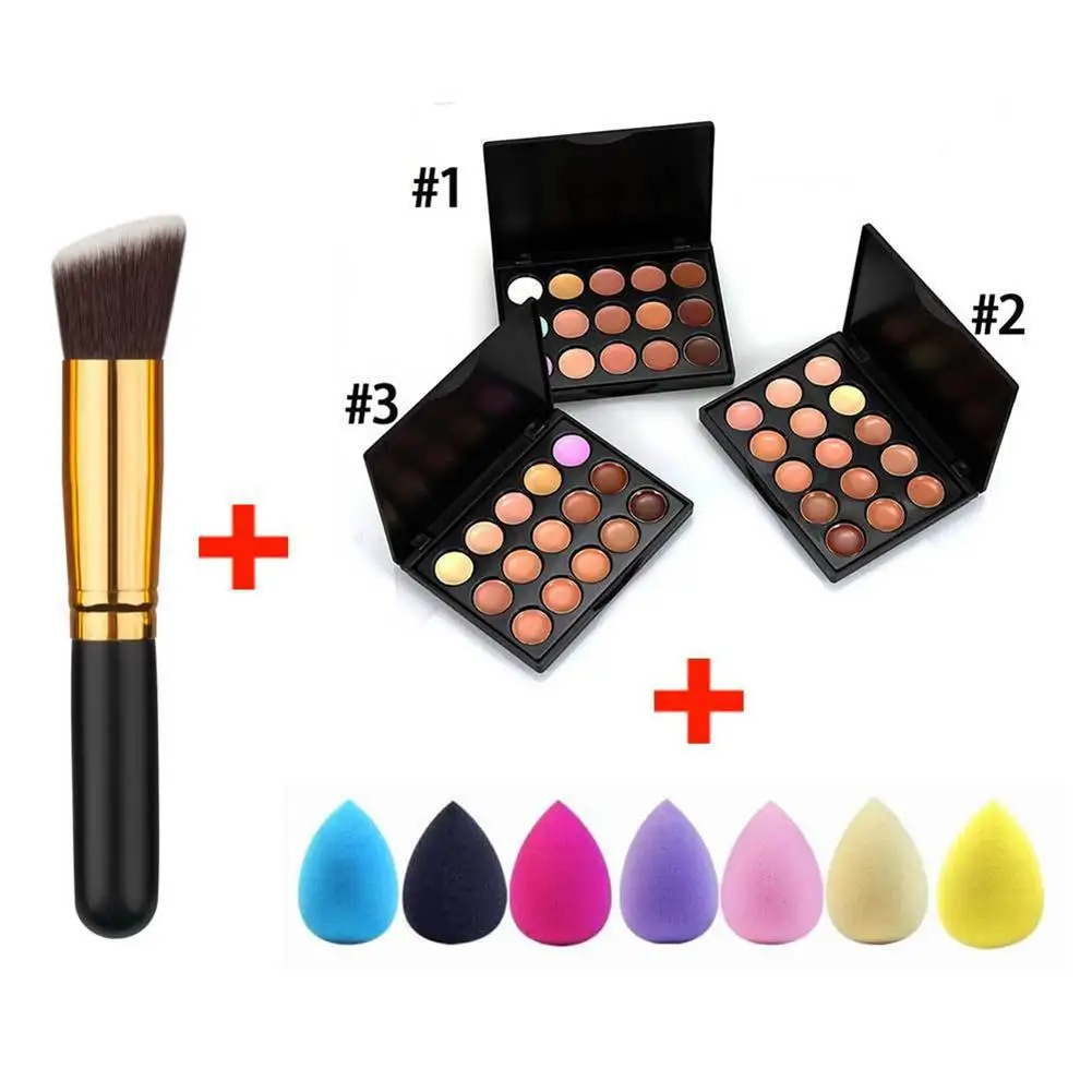 DSstyles 1 Набор Профессиональный 15 цветов контурный крем для макияжа лица Палитра