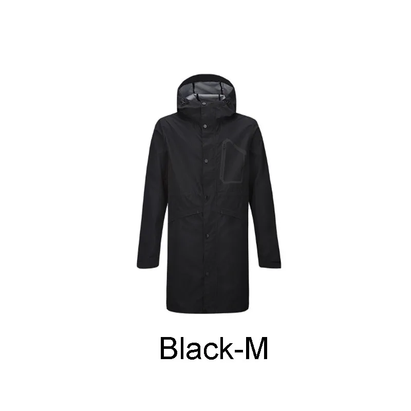 Black-M Xiaomi Mijia Uleemark Мужская трехэтажная городская ветрозащитная куртка многофункциональное стрейчевое водонепроницаемое пальто для хранения Зима Весна - Цвет: Black-M