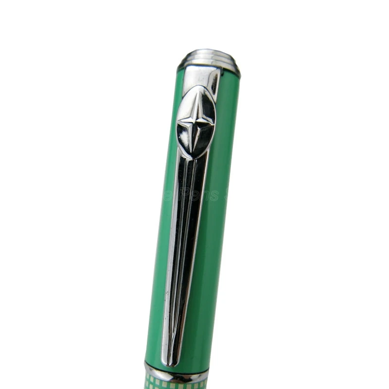 Перьевая ручка Duke Fashion с рисунком Шотландии перьевая зеленого цвета подарочная