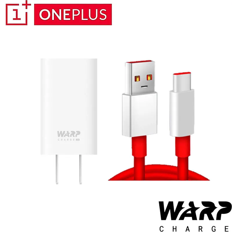 Оригинальное зарядное устройство OnePlus Warp 30 Вт зарядный адаптер питания Usb 6A