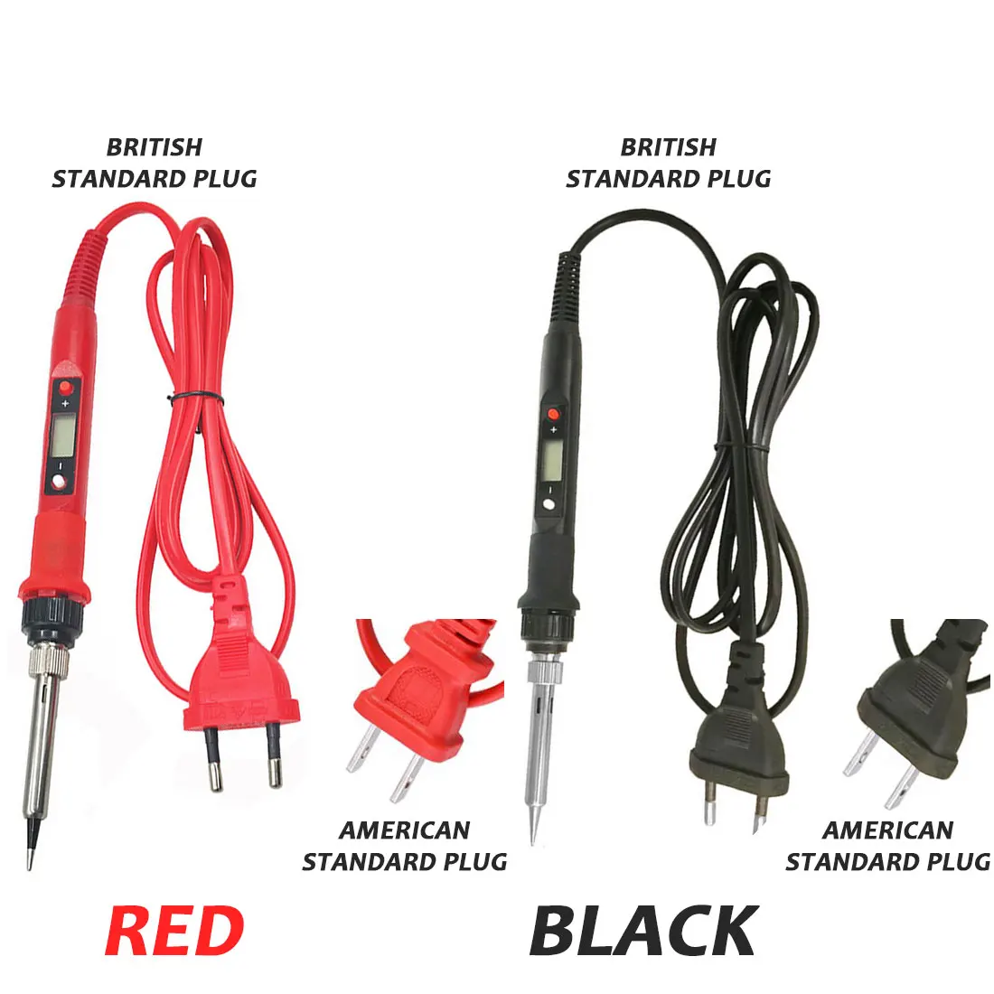 

80W Digital Electric Soldering Iron Kit Adjustable Temperature 220V 110V Repair Soldering Tips Ceramic Heater Soldering Tool