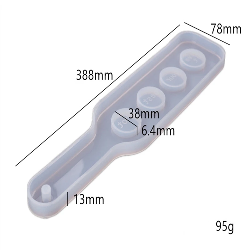 

2021 New 1PCS Transparent UV Resin Liquid Silicone Coaster and Wine Rack Molds for Diy Making Particular Ornaments Accessories