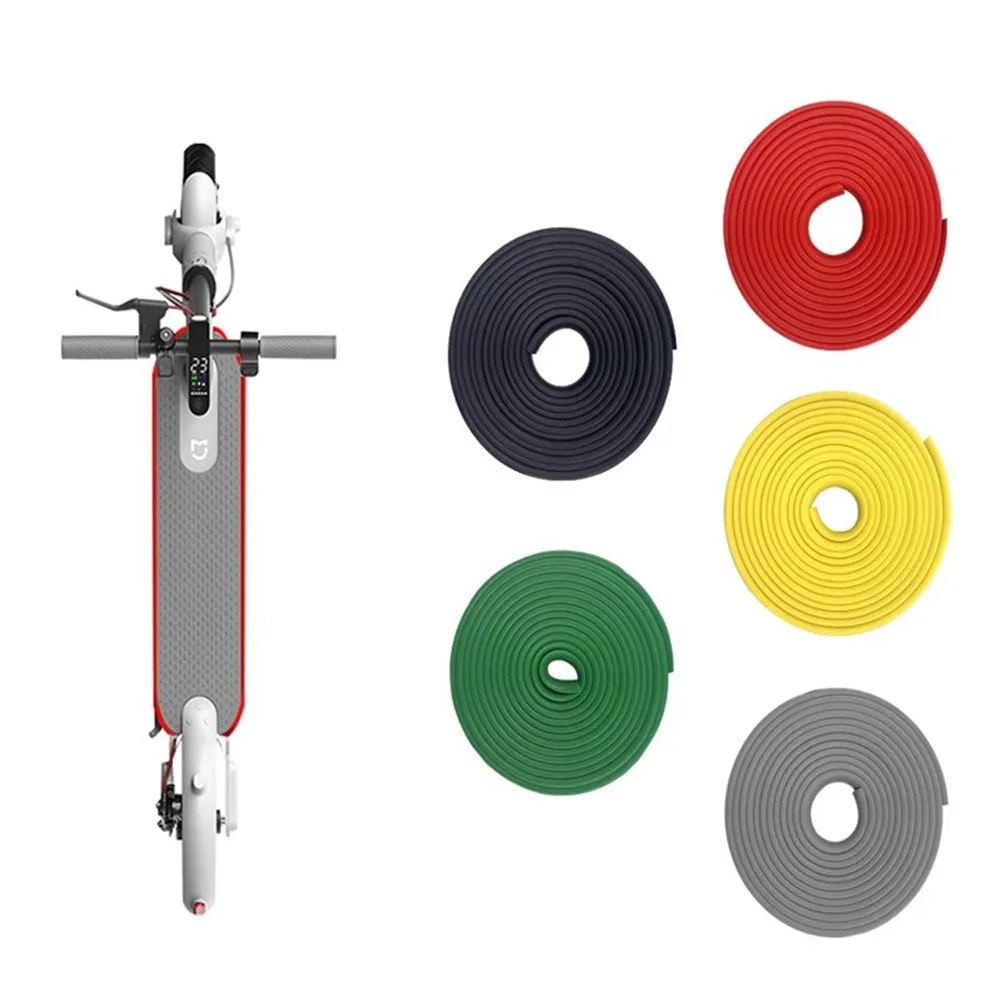 

2m Electric Scooter Bumper Anti-Collision Protector Strip Sticker For Xiao*mi M365 Durable PVC E Scooter Accessories Parts