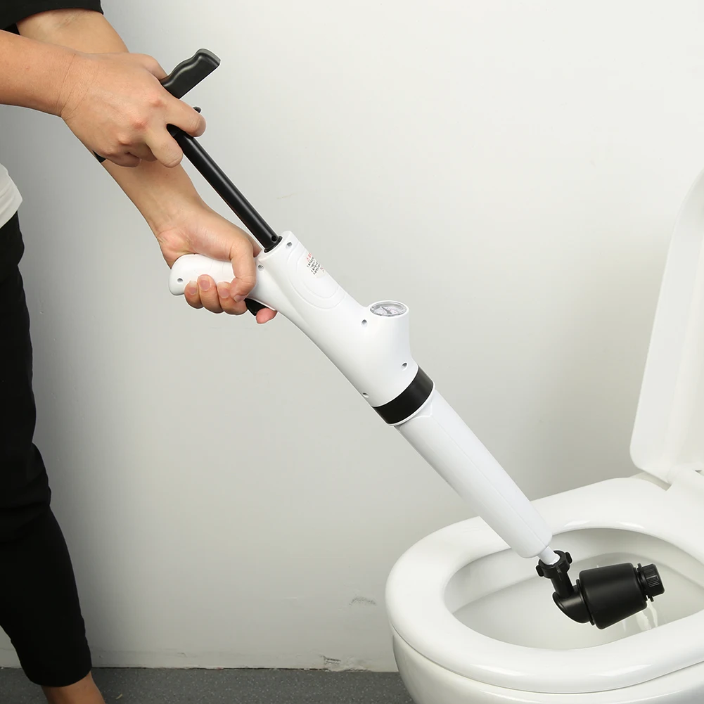 

Professional High Pressure Air Drain Blaster Clog Dredge Clogged Remover Toilet Plunger Bathroom Kitchen Sink Drain Blaster
