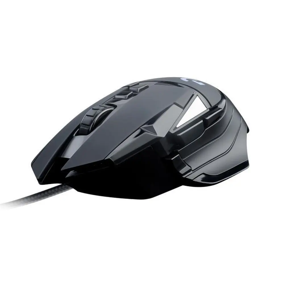 Эргономичный дизайн G502 Проводная игровая Механическая Мышь RGB мышь Anti впитывает