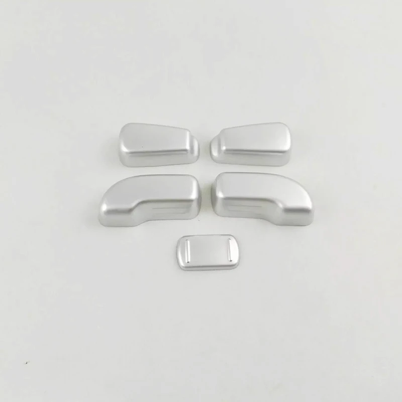 ABS хромированный чехол для переключателя регулировки сиденья автомобиля отделка