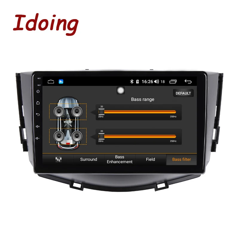 Idoing 9 &quot4G + 64G головное устройство Plug And Play For Lifan X60 2012 2016 автомобильный Радио