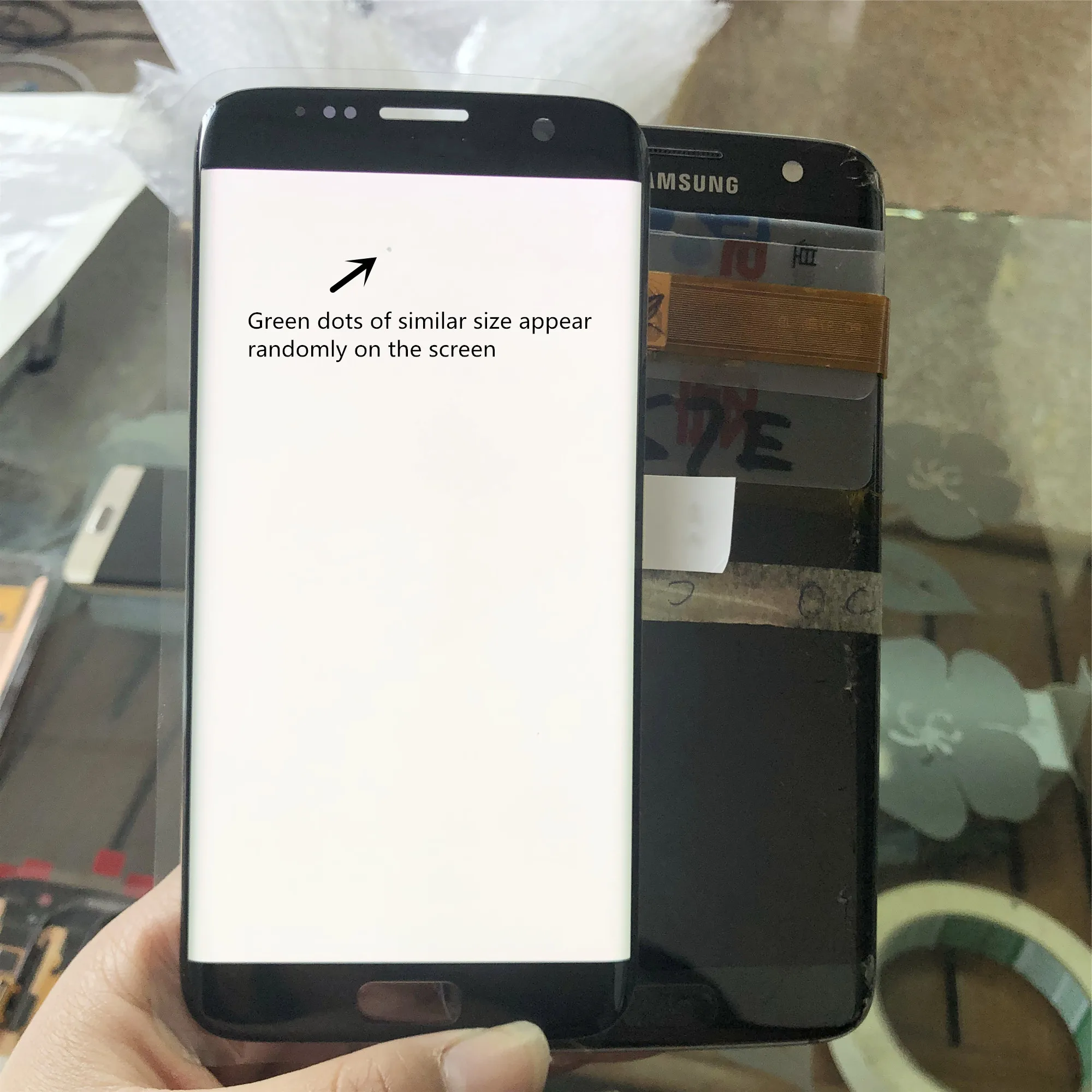 ЖК дисплей 5 ''для SAMSUNG Galaxy S7 edge G935 G935F G935A сенсорный дигитайзер в сборе сменные