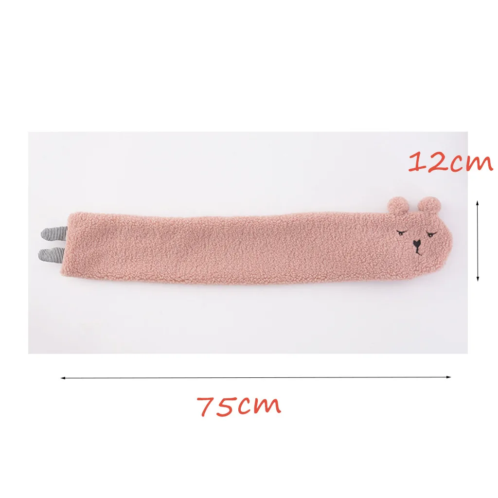 

#40 10 Colors Kids Winter Scarf Boys And Girls Kids Cartoon Shawls Scarves Collar Thickening Scarf Keep Warm Bufanda Para Nia