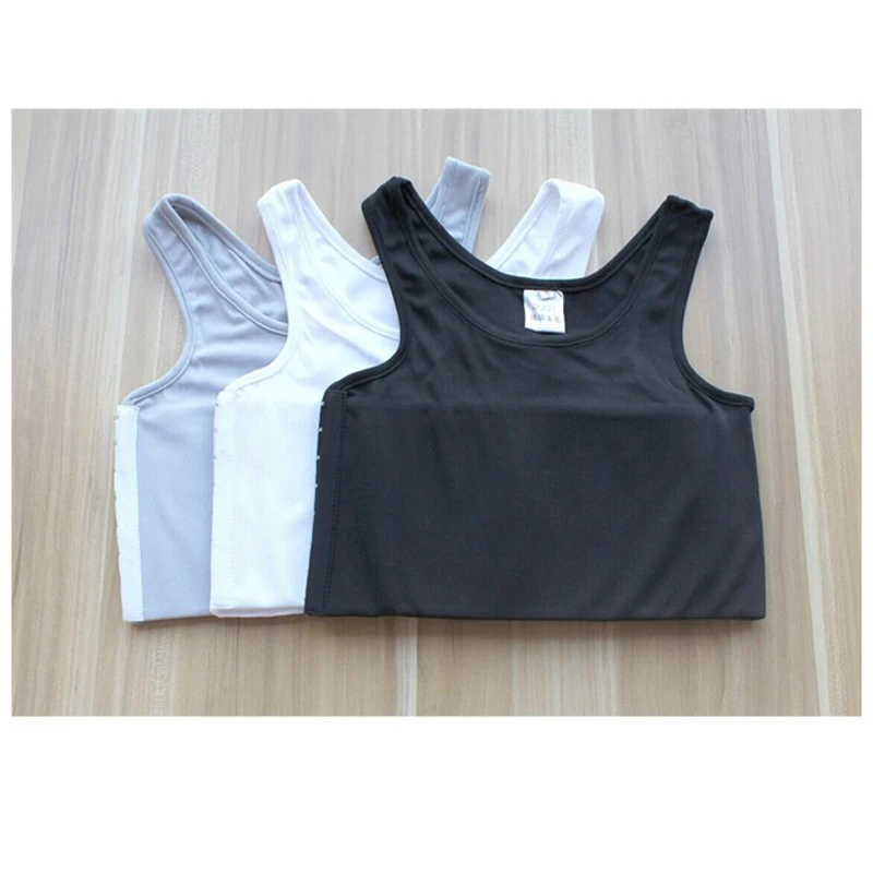 Женский Улучшенный суперэластичный укороченный жилет для лесбиянок | Женская