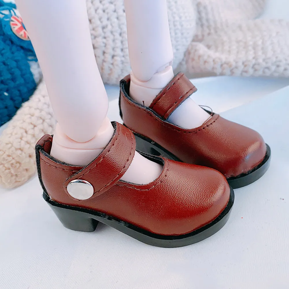 Обувь для кукол 1/3 BJD/SD аксессуары куклы сделай сам 7 5 см школьная обувь кожаная
