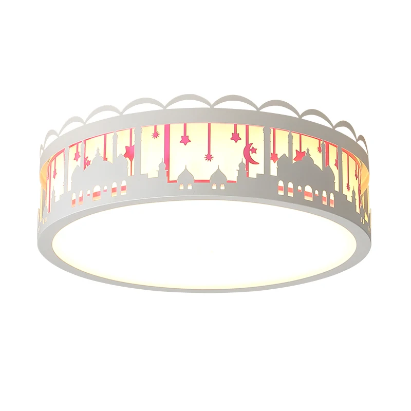 

Modern LED Ceiling lamp children's room boy girl simple modern creative cartoon bedroom lamp LED carousel lamp