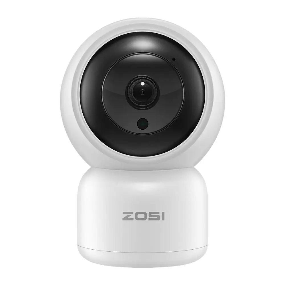 1080P HD Wi-Fi, Камера видеонаблюдения ZOSI, 2 Мп IP камера, радионяня, автоматическое слежение за домом, Wi-Fi, PTZ, двусторонняя аудиосвязь - изображение