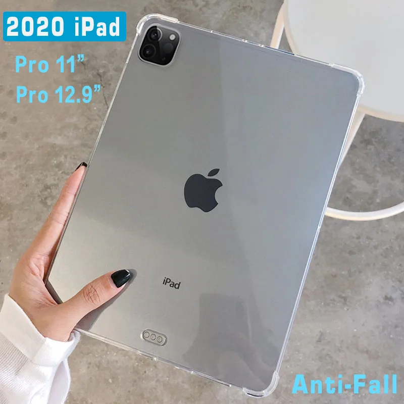 Ударопрочный Мягкий чехол для 2020 iPad Pro 11 Тонкий силиконовый Apple 12 9 дюйма