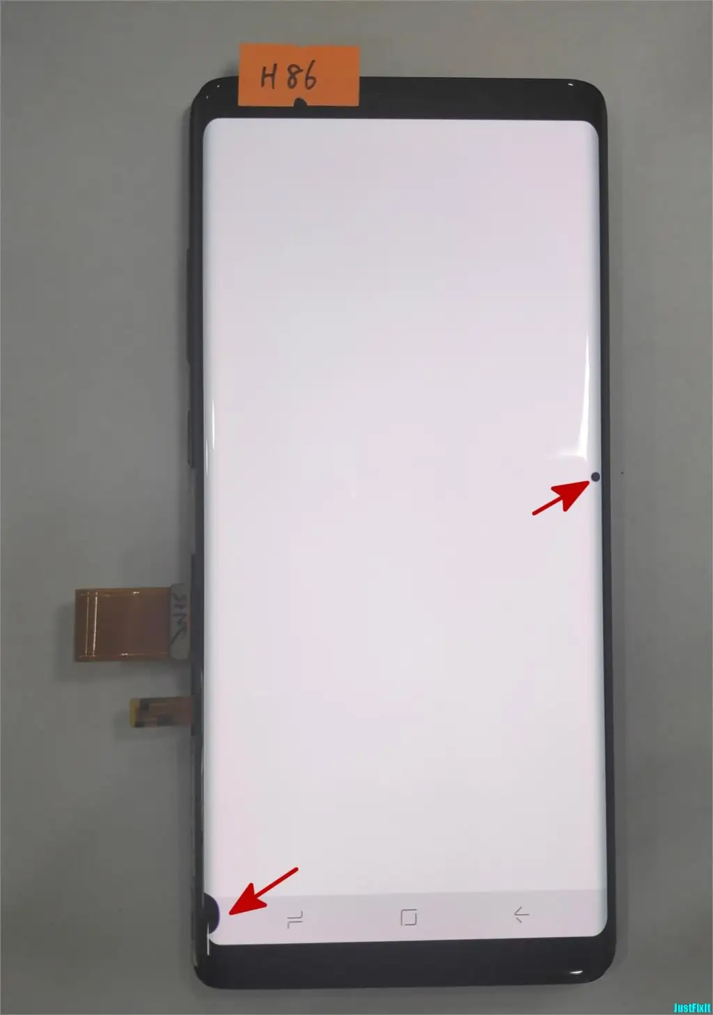 H86 Для samsung Galaxy Note 8 N9500 N950FD N950U дефект ЖК-дисплей кодирующий преобразователь сенсорного экрана в сборе 6," Super Amoled - Цвет: H86
