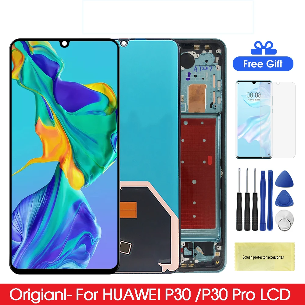 Оригинальный 6 1 &quotP30 с ЖК дисплеем для Huawei P30 дисплей сенсорным экраном