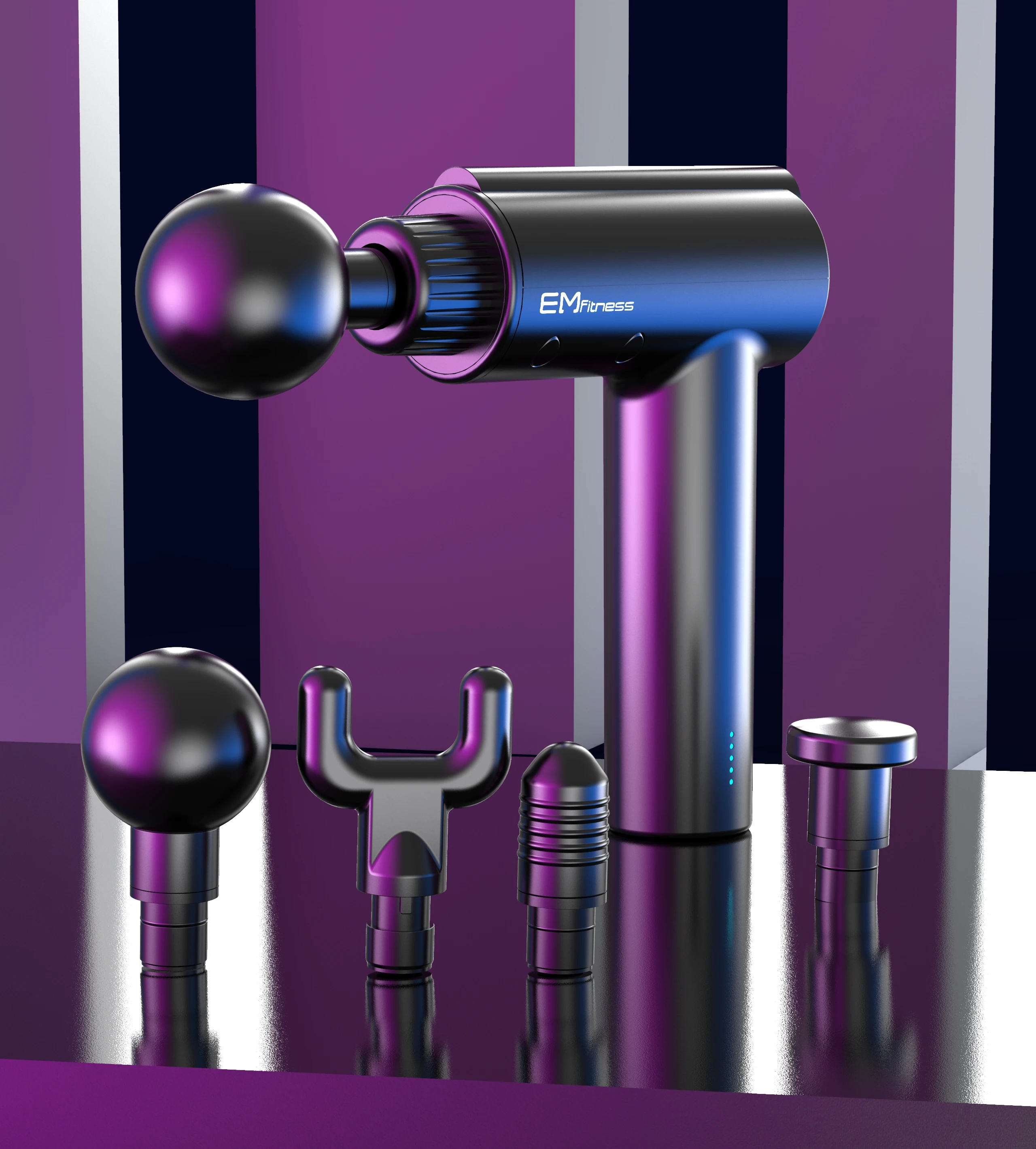 Гипер-Фит EMFitness массажный пистолет Вибрационный глубокий релаксационный Терапия