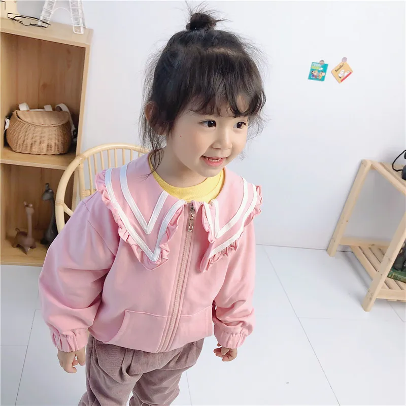 Spring newborn baby girl clothes outfit sports cardigan sweater jacket coat for clothing 1st birthday outerwear |