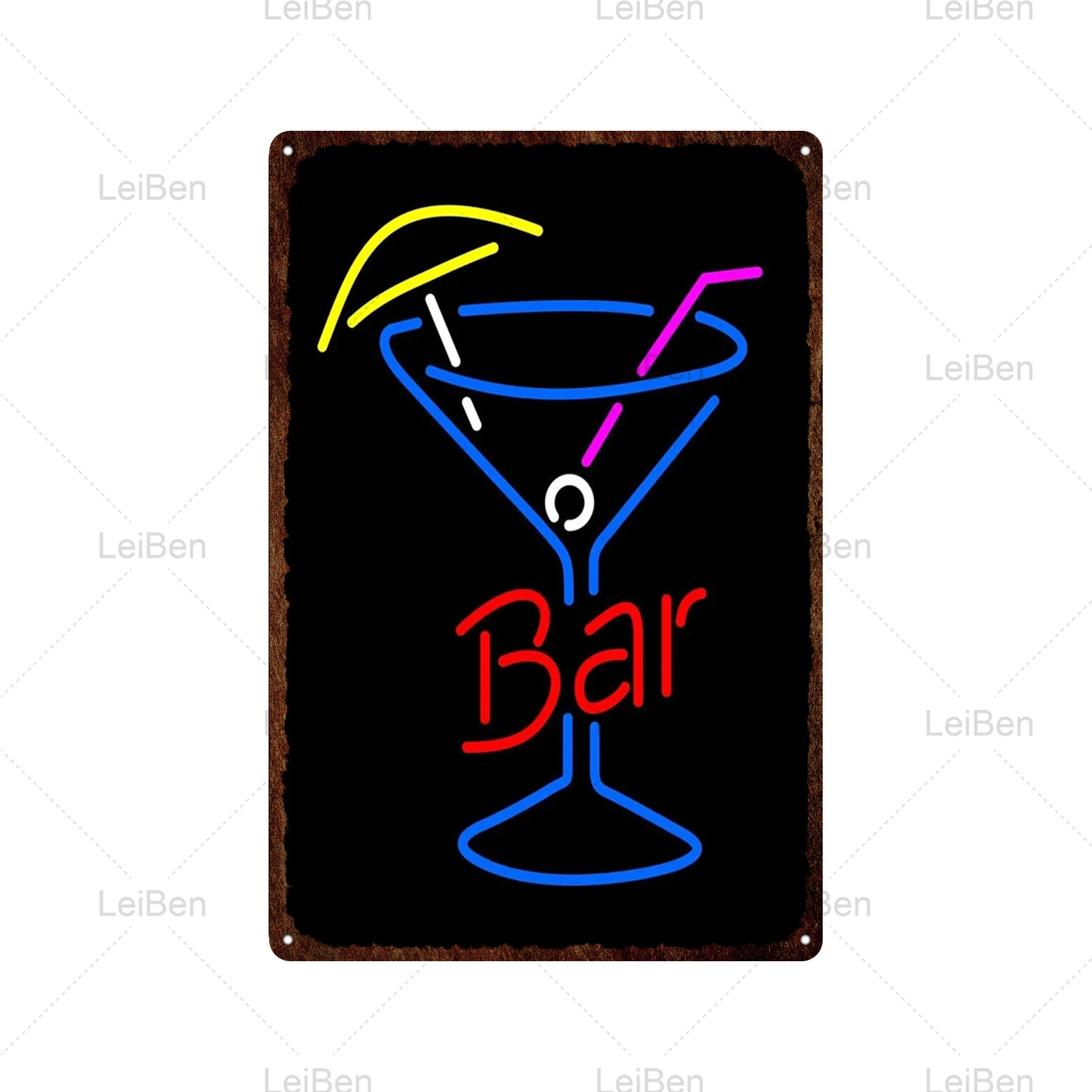 Жестяная Табличка для виски коктейля сока меню металлическая настенная