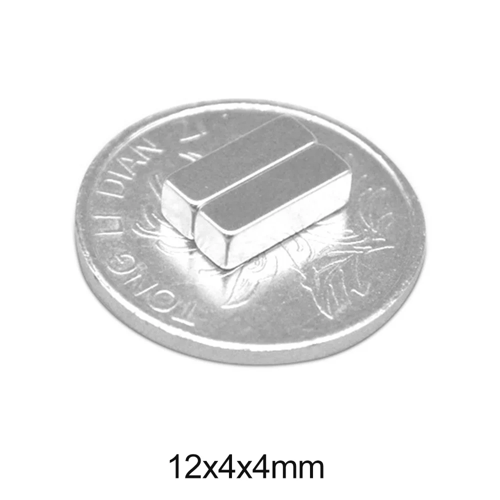 Редкоземельный магнит 20 ~ 300 шт. 12x4x4 блок Неодимового Магнита 12 мм * 4 N35 12*4*4