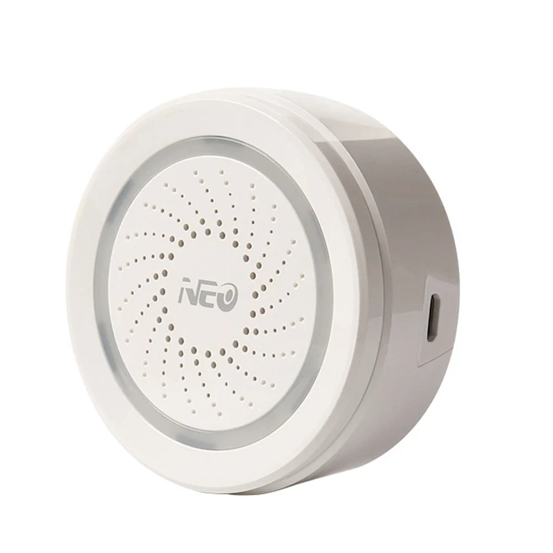 Wi-Fi сигнализация Пульт дистанционного управления 100 дБ громкая сирена работает с