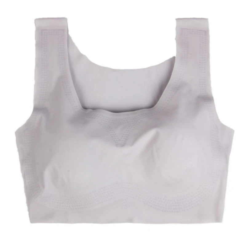 

Women Fitness Sport Underwear U Neck Breathable Push up Bras Running Athletic Plus Size Wireless Brassiere 2020