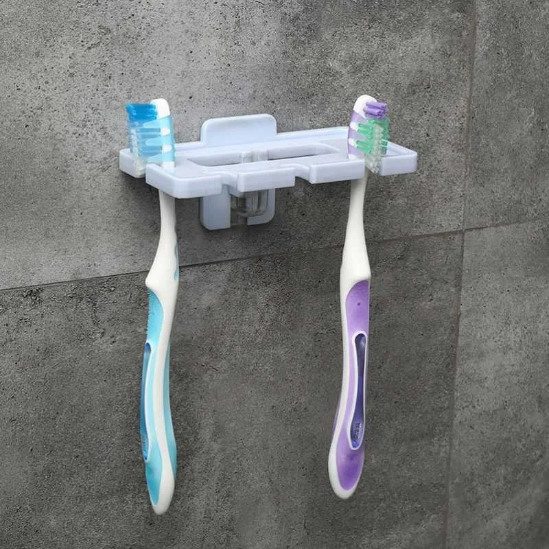 Держатель для зубной пасты и щетки стеллаж хранения бритвы зубная щетка дозатор