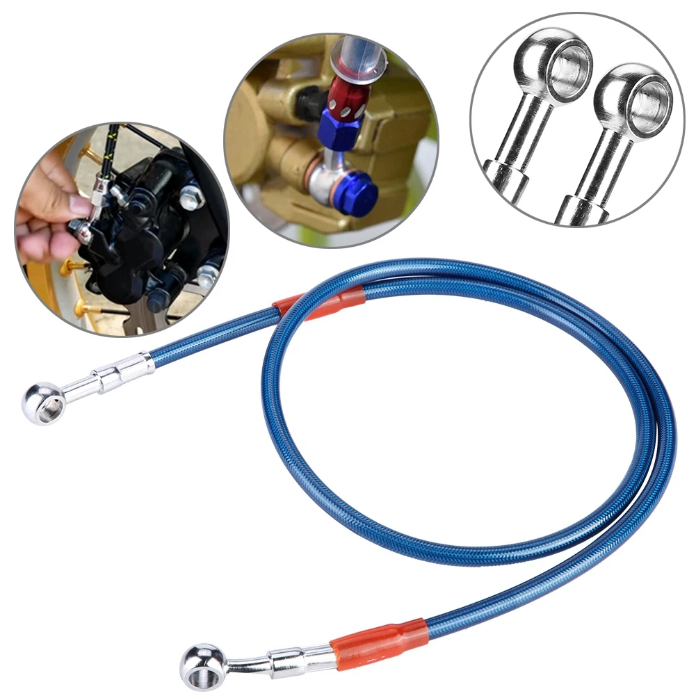 96cm Motorcycle Brake Hose Stainless Steel Braided Oil Tube Universally Fit For Most Motorcycles | Автомобили и мотоциклы