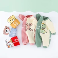 autumn and winter thick clothing baby warm one piece infant cotton romper cute cartoon baby girl winter clothes baby boy clothes
