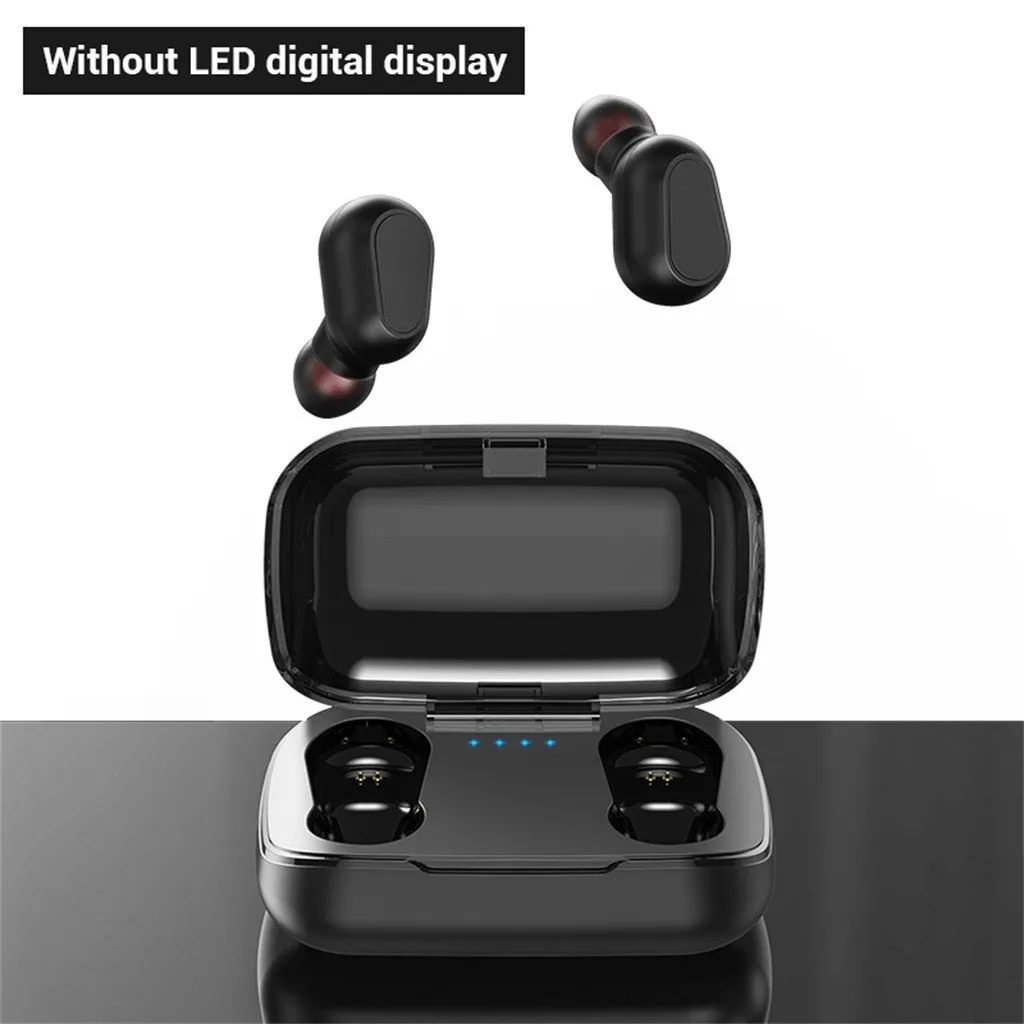 TWS стереонаушники 35 # с поддержкой Bluetooth 5 0 и зарядным футляром|Наушники гарнитуры|