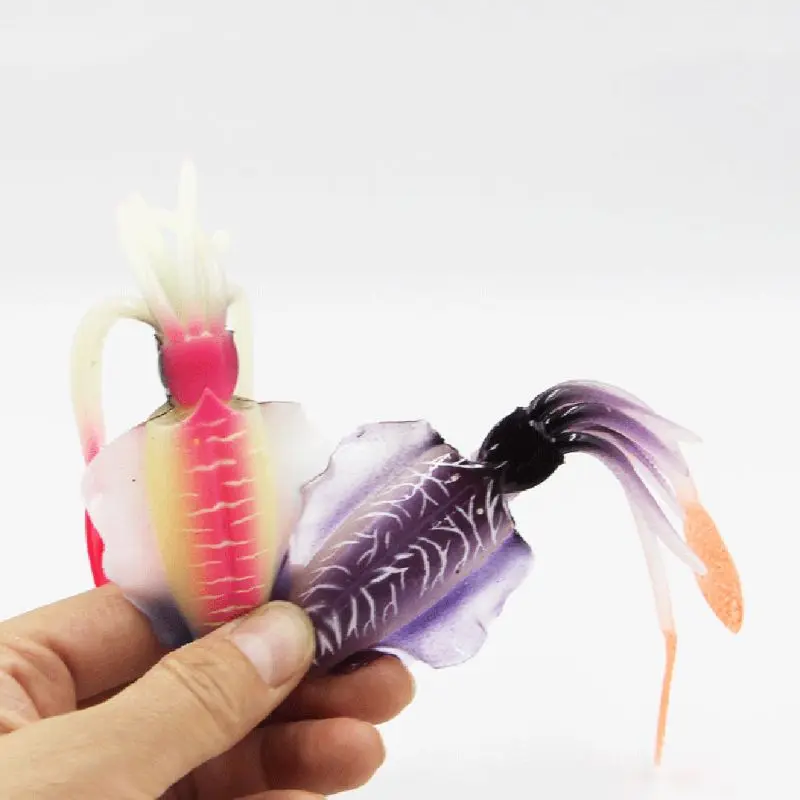 1 шт. рыболовная Мягкая приманка 20 г 15 см кальмарная для ловли осьминога Calamar