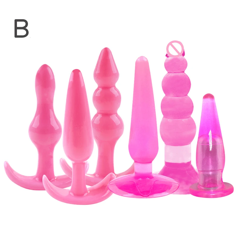 6 шт./компл. анальные секс-игрушки для мужчин женщин Анальная пробка стимуляция