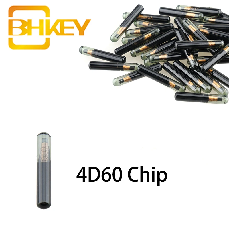 BHKEY 4D60 ID60 чип стеклянный приемоответчика для Ford Connect Fiesta Ka Mondeo Заготовка ключа