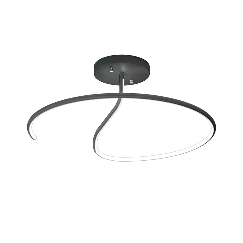 Modern Led Pendant Lamp For Bedroom Dining Living Room Kitchen Decor Interior Design White/Black Ceiling Hanging Lights Fixtures | Лампы и